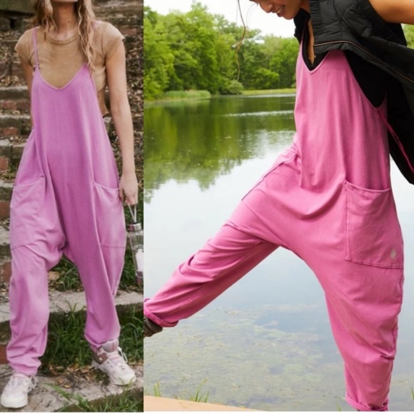 Immaculate Free People Movement Hot Shot Onesie Pink Popsicle Lovestruck XL - Picture 5 of 16